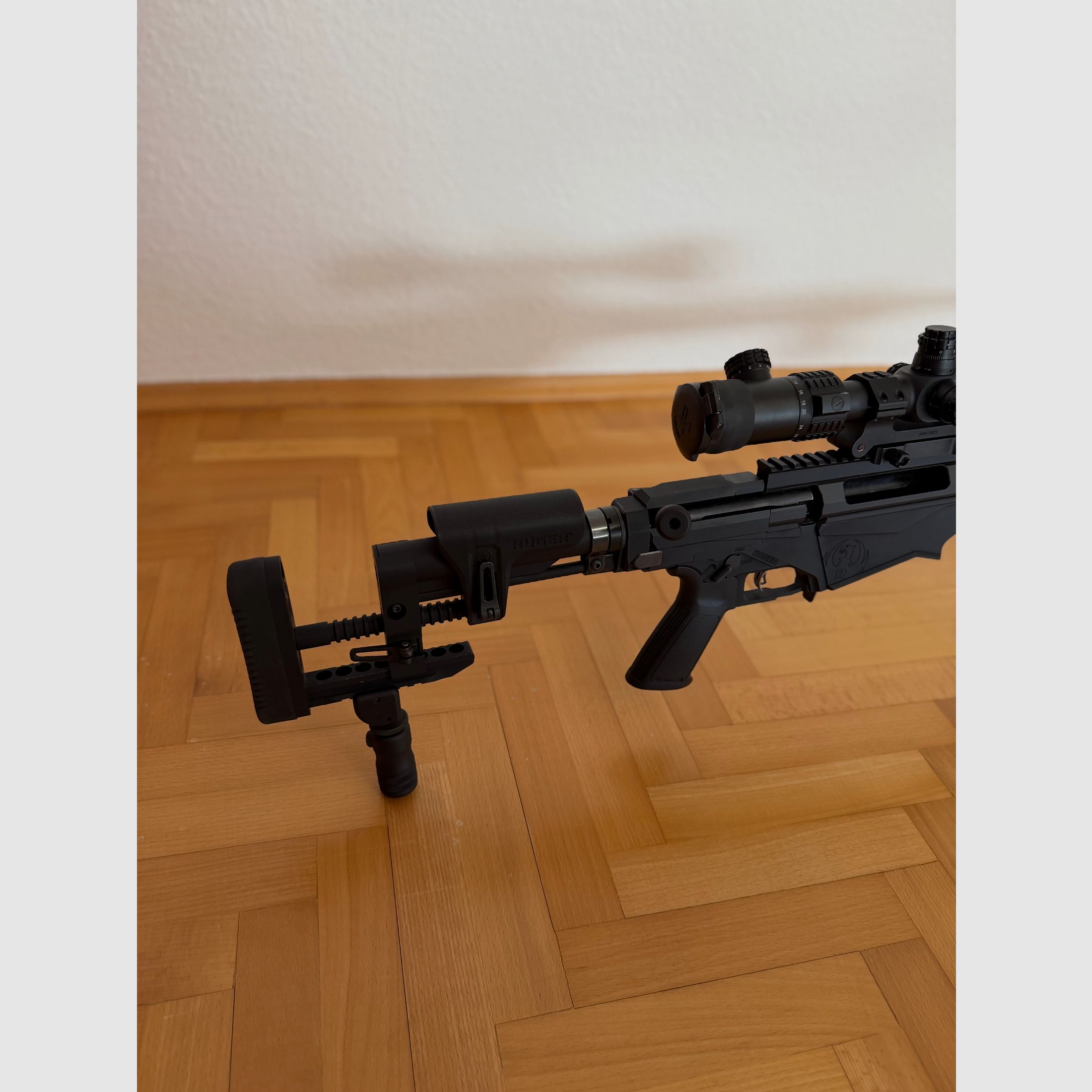 Ruger Precision Rifle cal .338 inkl. Zielfernrohr, Zweibein & Zubehör - Top Zustand 