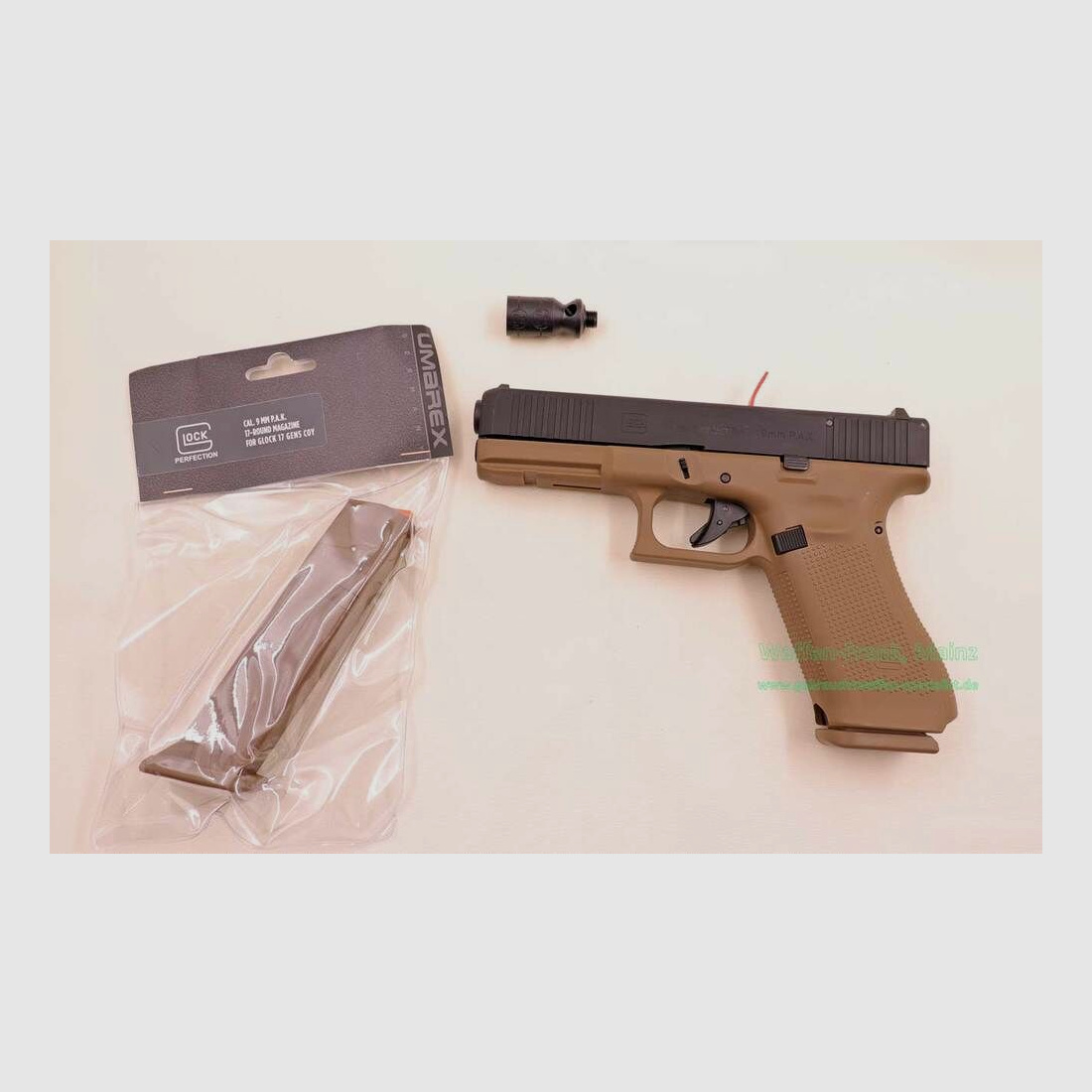 Umarex Glock 17 Gen5 coyote (Bundle)