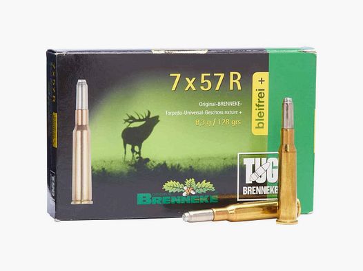 7x57R TUG natura+ 8,3g/128gr. Brenneke