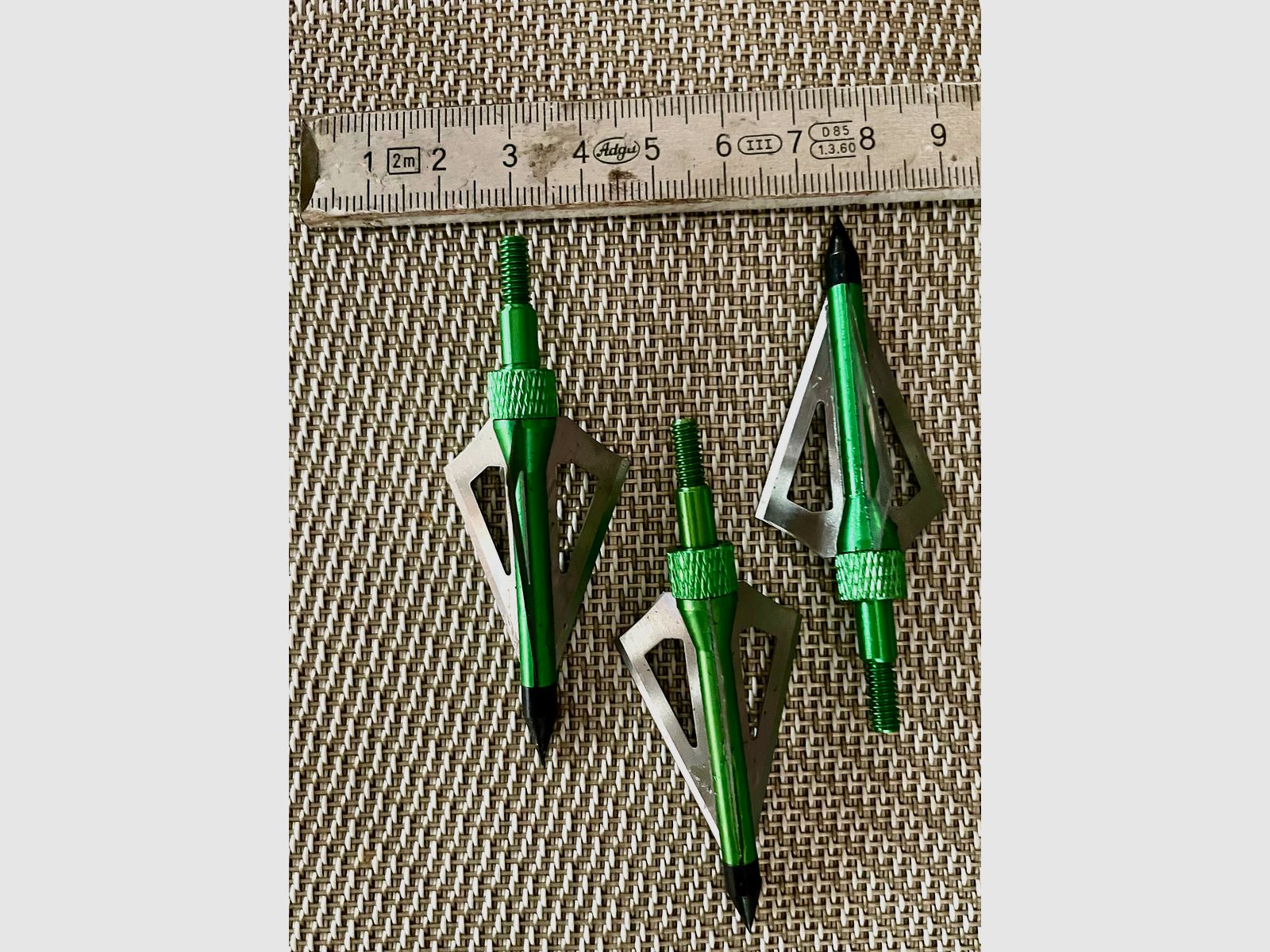 Jagdspitzen für Bogen oder Armbrust