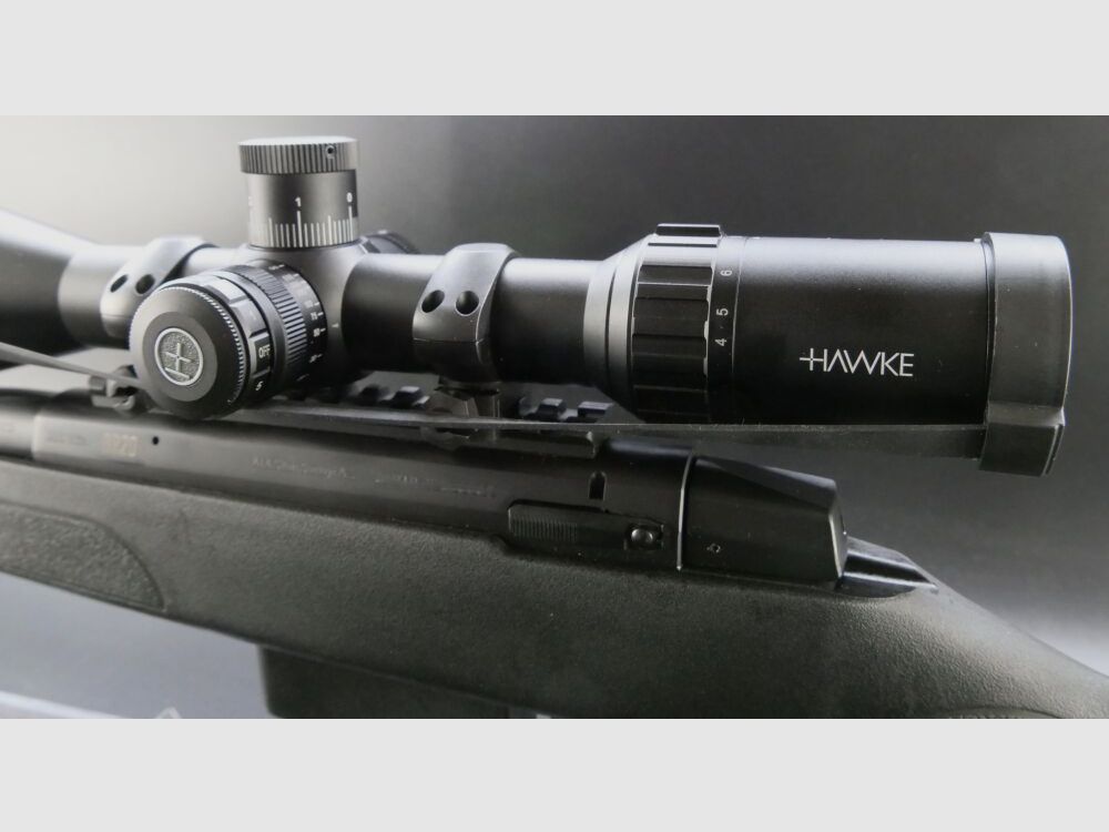 Brenner BR20 .308Win; Stahl-Picatinny, Stahl Hawke Montage und HAWKE Zielfe	 .308Win