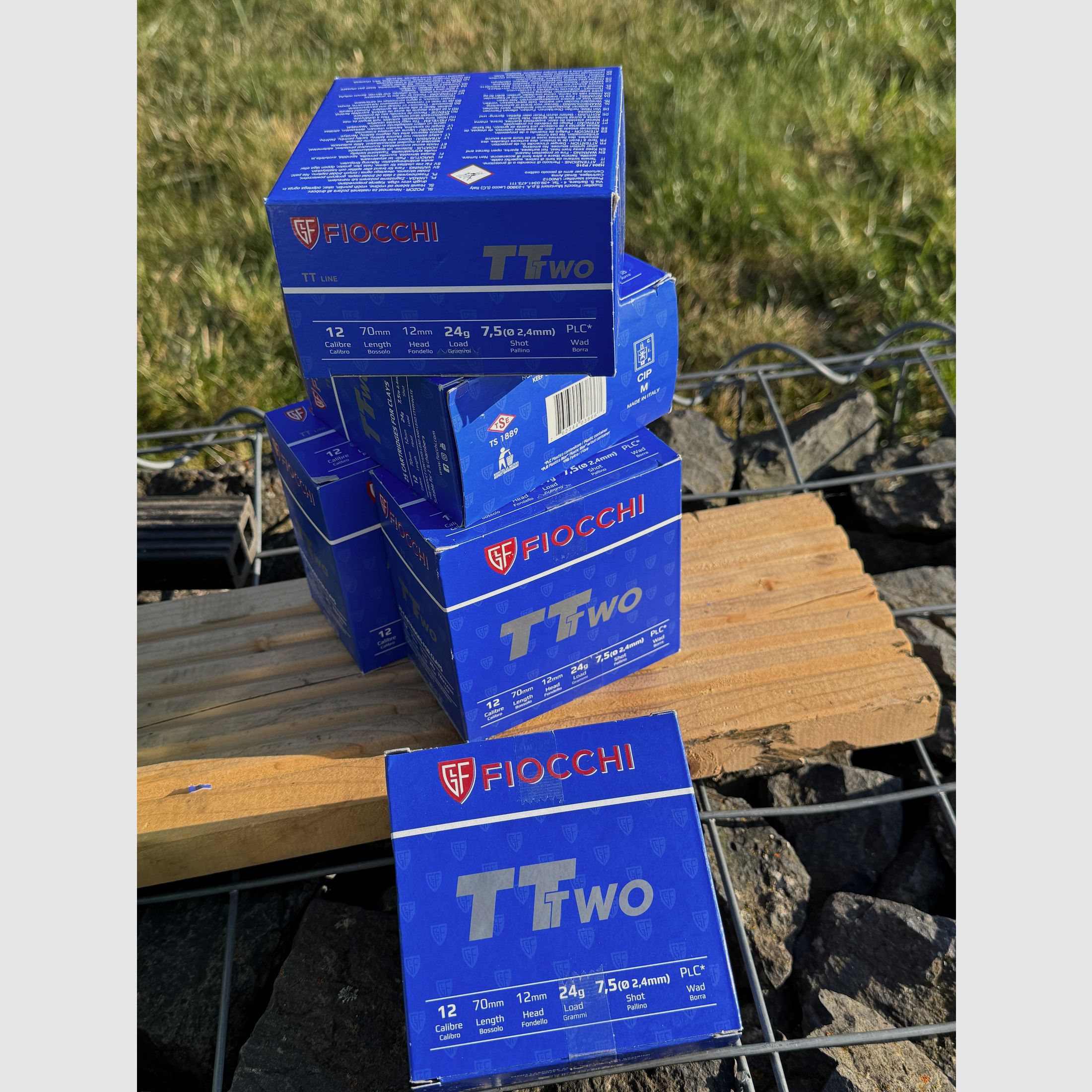 Kaliber 12, diverse, original verpackt