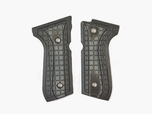 Grip G10 geribbeld Grijs Beretta