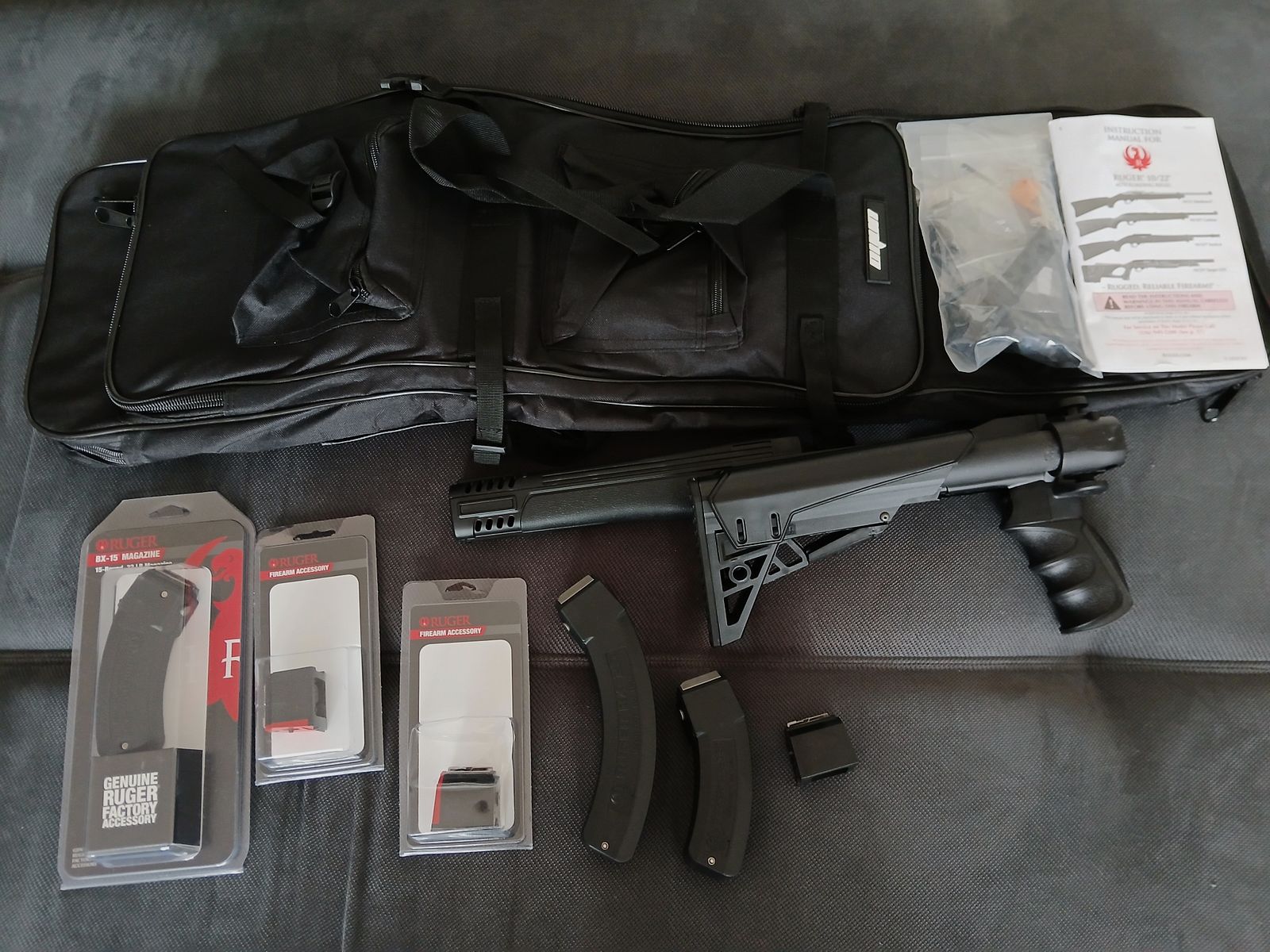 Ruger 10/22 Selbstladebüchse RB Carbine .22lr mit Wechselschaft
