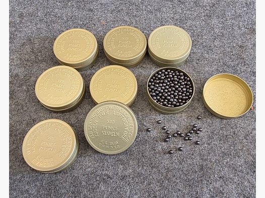 Da un vecchio stock VEB Schönebeck pallini sferici 4,4mm per Model 310 / 49a e Anschütz 275 / 276 prezzo per pezzo