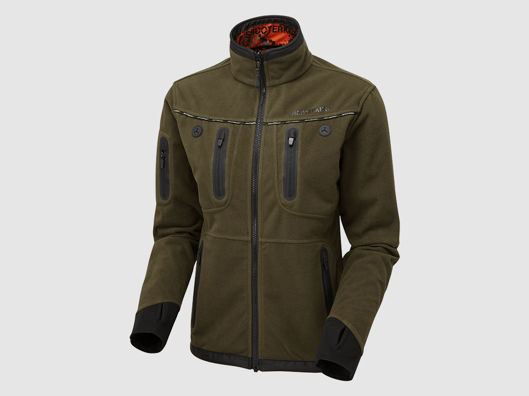 SHOOTERKING Forest Mist Softshell Women's Camouflage Red / Willow Green, image 3 of 11