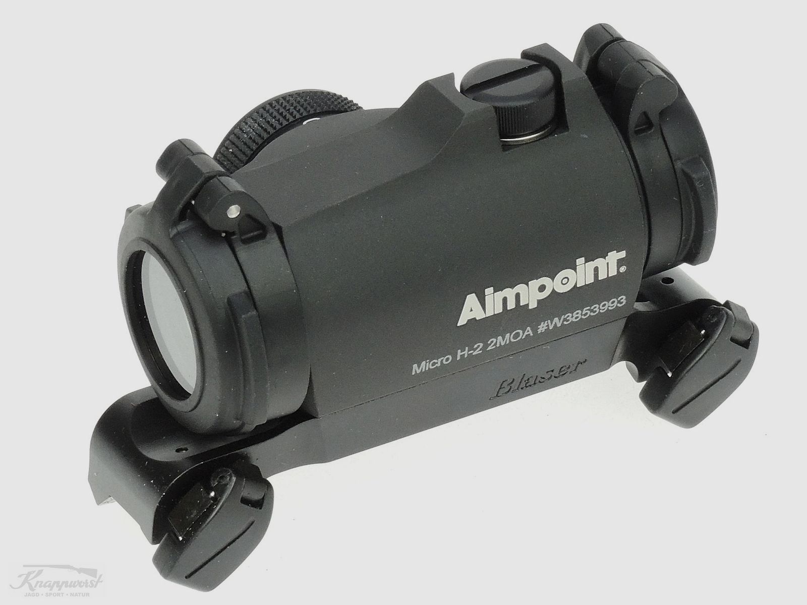 Aimpoint Micro H-2 2MOA montaggio a sella Blaser
