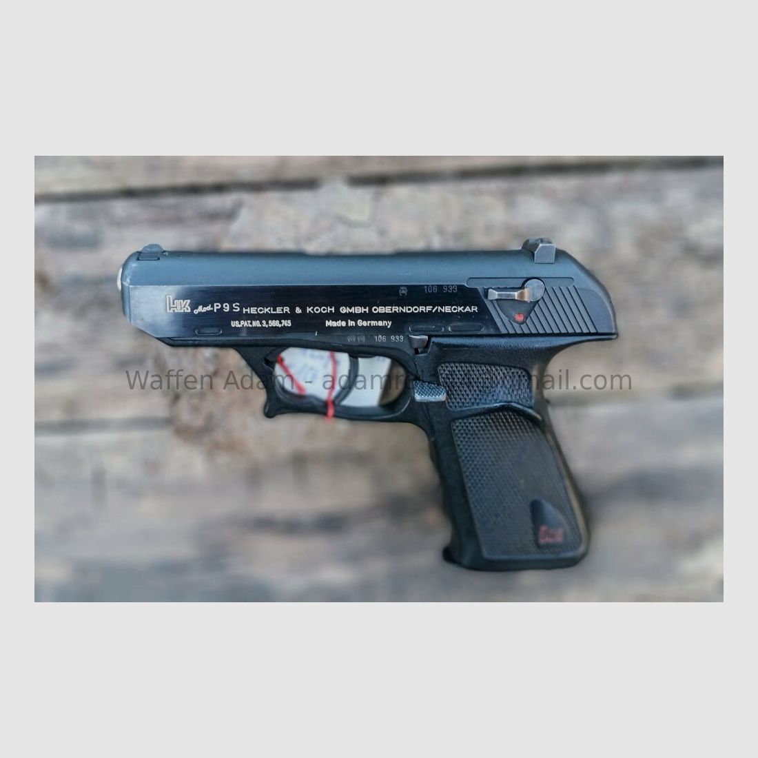 Heckler & Koch P9s arma de servicio