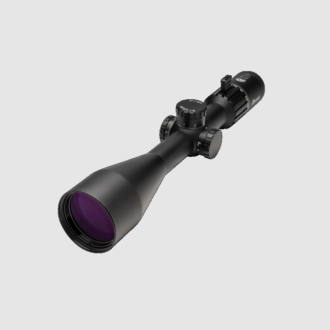 Burris RT-25 5-25x56mm erreicht eine Gesamthöhenverstellung von 65 MOA. Hergestellt aus einem robusten, mit Stickstoff gefüllten 30 mm Rohr, ist es wasserdicht, stoßfest und beschlagfrei.