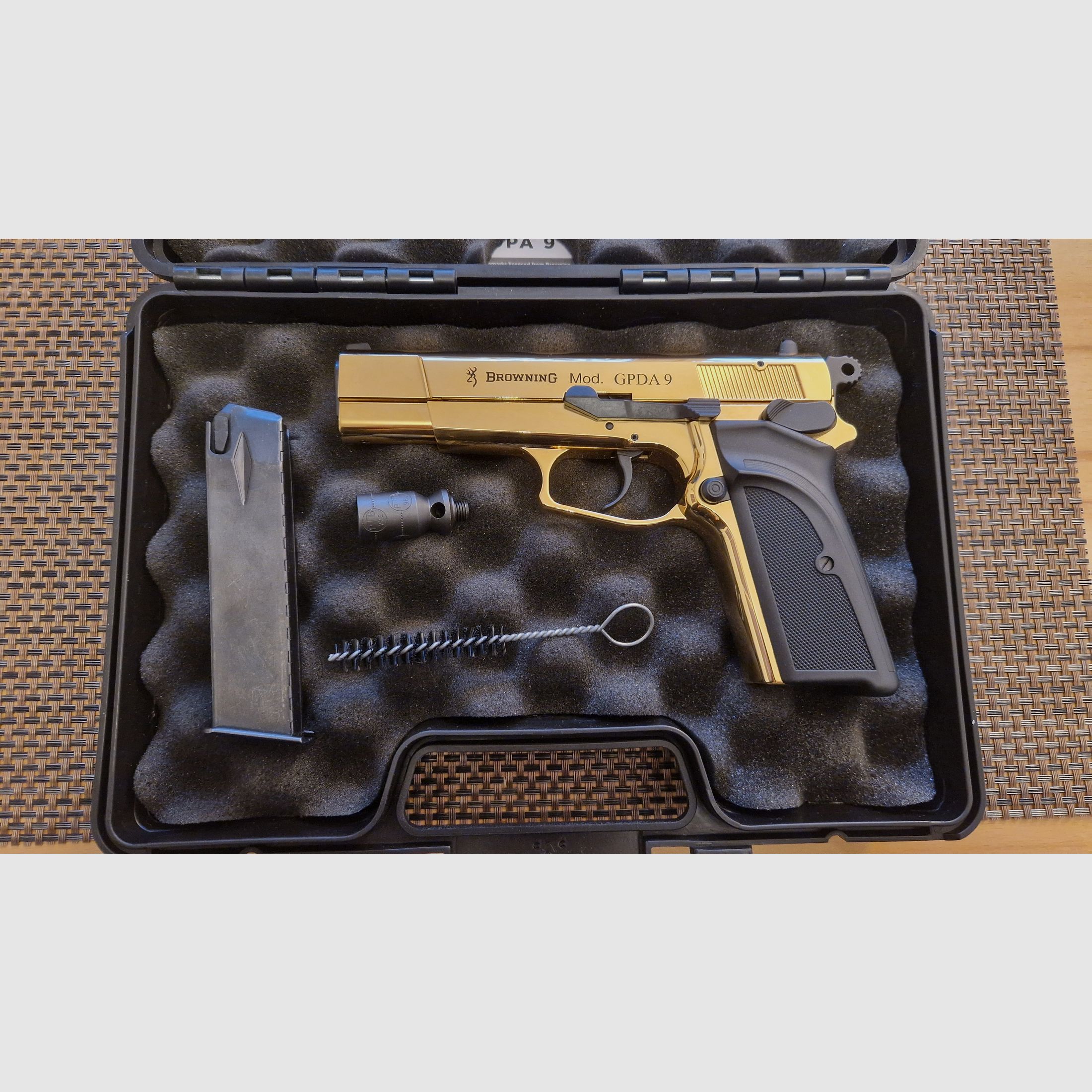 Browning GPDA 9 gold 9 mm P.A.K.