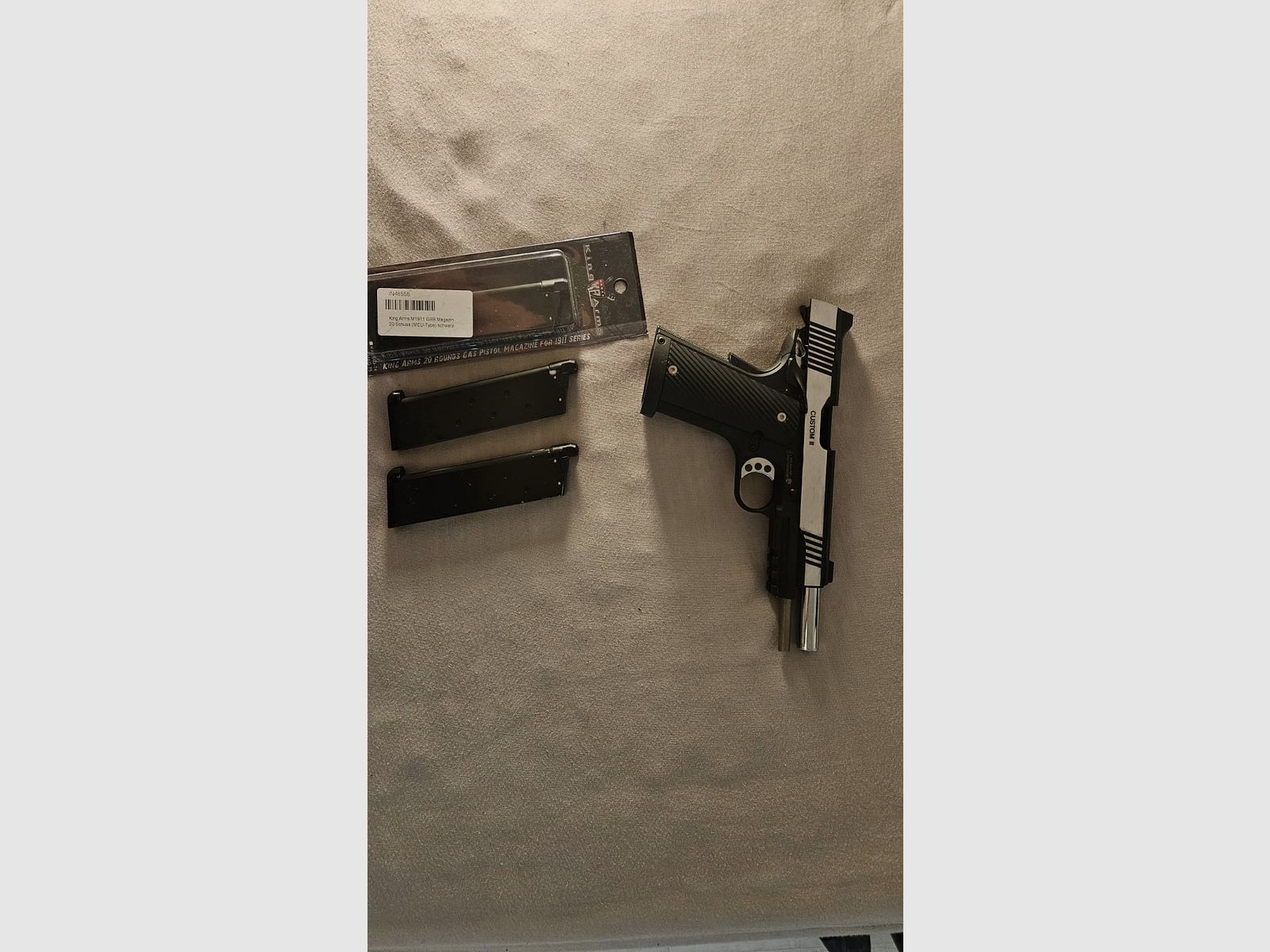 King Arms 1911 Full Metal GBB 6mm BB