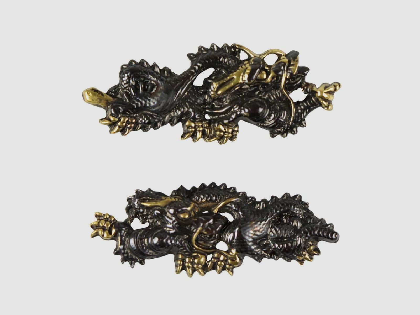 Menuki aus Japan Drache fr Katana