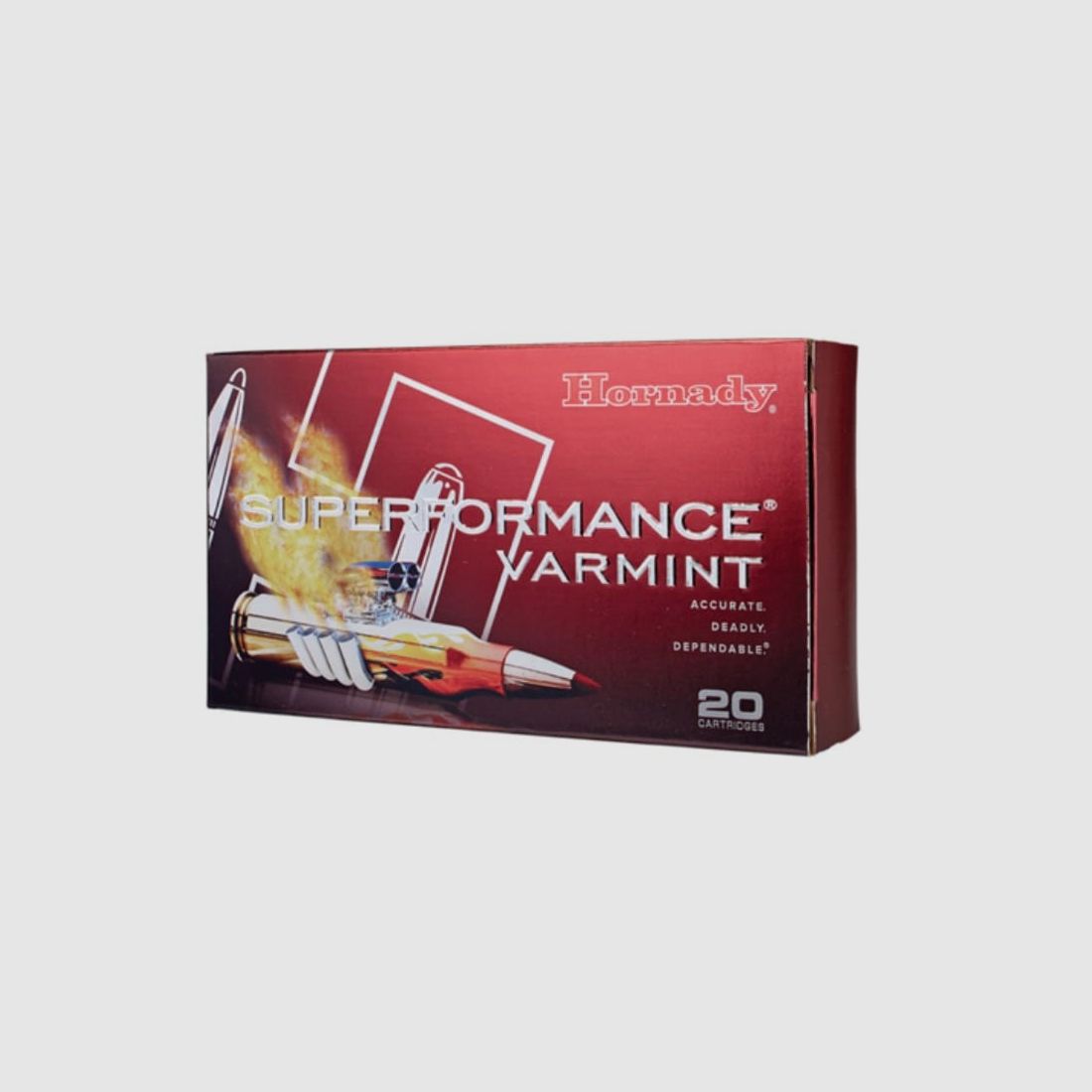 .222 Rem. Hornady Superformance Varmint V-Max 50grs.