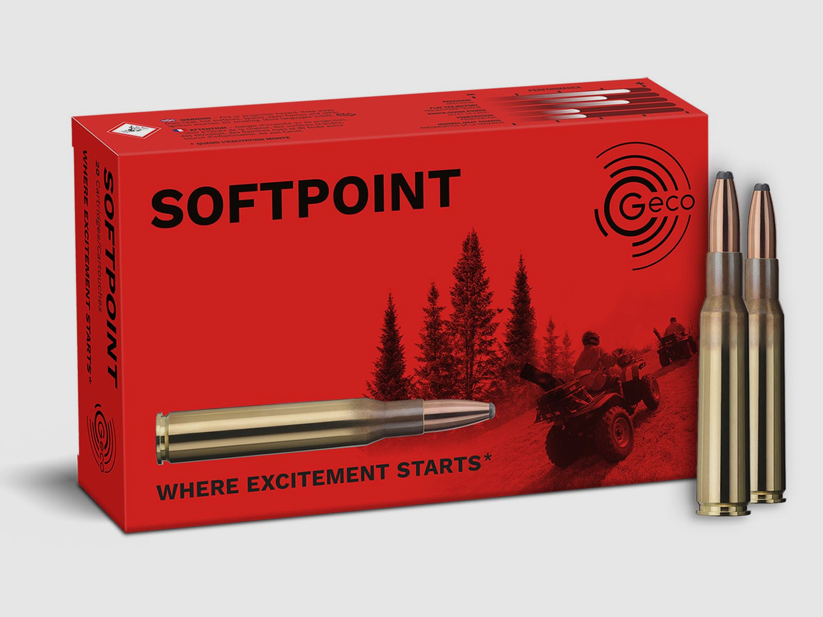 Geco 7x57 Teilmantel/SP 10,7g - 165gr