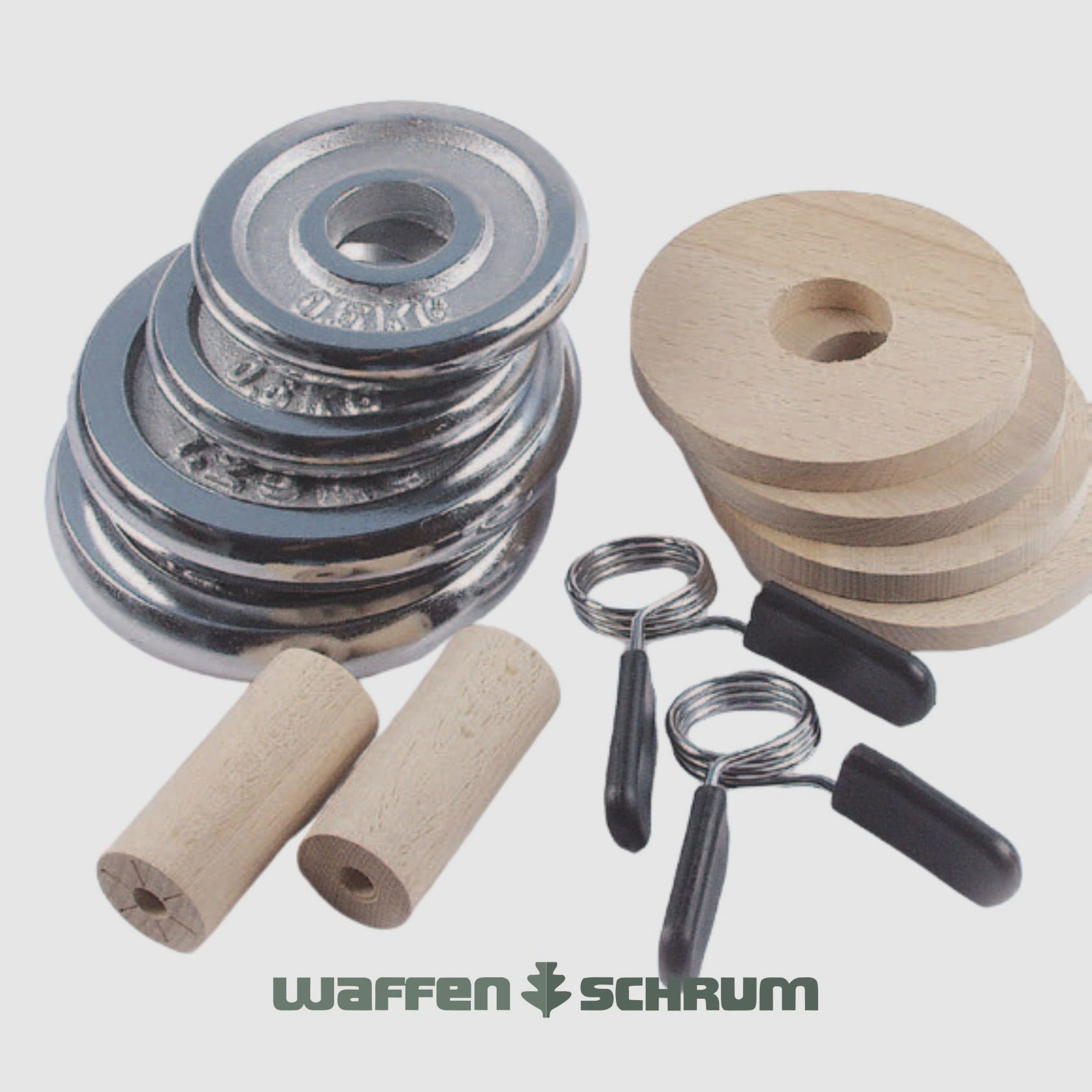 Waidwerk Beschwerungsset für Apportierbock , Gewichtserhöhung bis 4500g