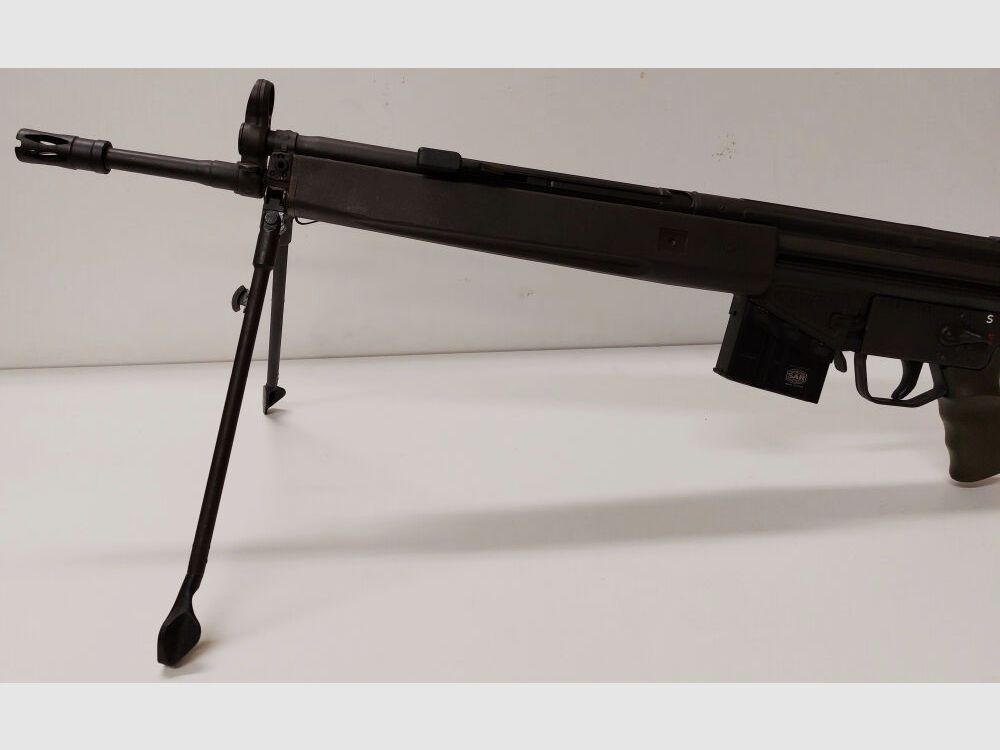 Heckler & Koch Original Heckler & Koch H&K G3 bípode con pies de plástico para guardamanos trapezoidal, imagen 4 de 7
