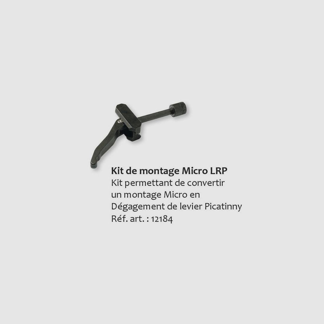 ENSEMBLE CONVERSION A LEVIER AIMPOINT MONTAGE RAPIDE MICRO, image 2 sur 2
