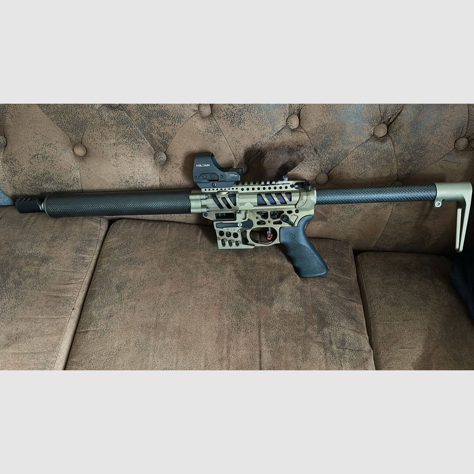 IPSC PCC Schoger Arms 9mm rifle 13" top condition AR15 race gun no Hera, Schmeisser, 3G Sports semi-automatic rifle JP-5 Hyperfire