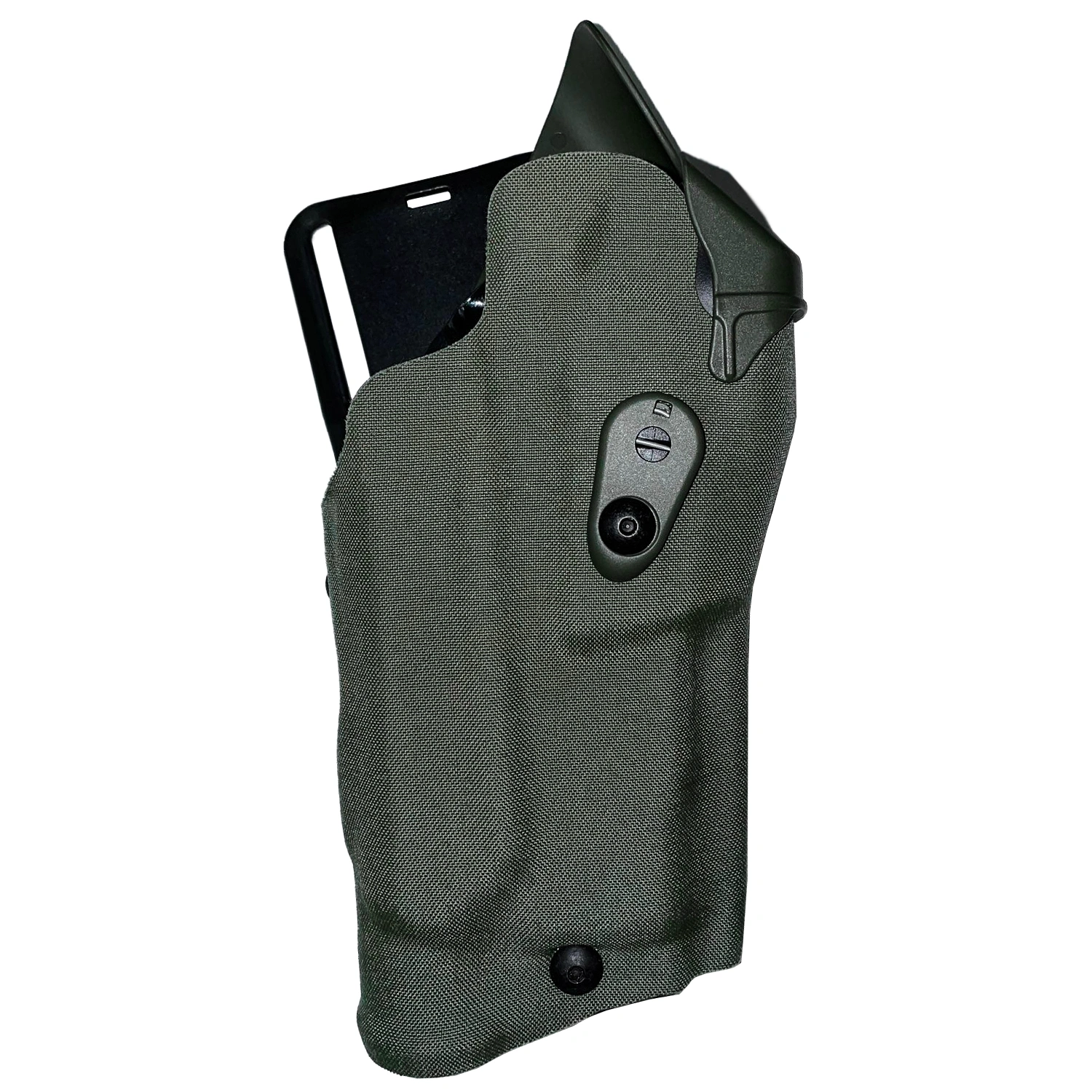 Funda SAFARILAND 6395RDS-832 de Cordura para Glock 17 con linterna y mira – CAMO GREEN, imagen 2 de 2