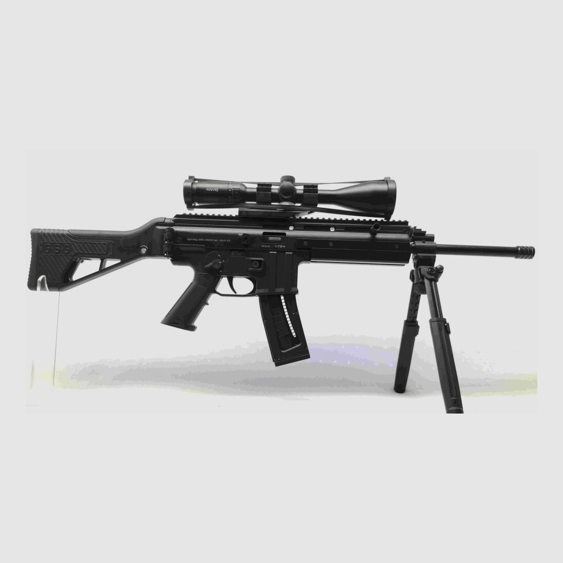 GSG GSG15 m. HAWKE Vantage ZF & Magpul Zweibein