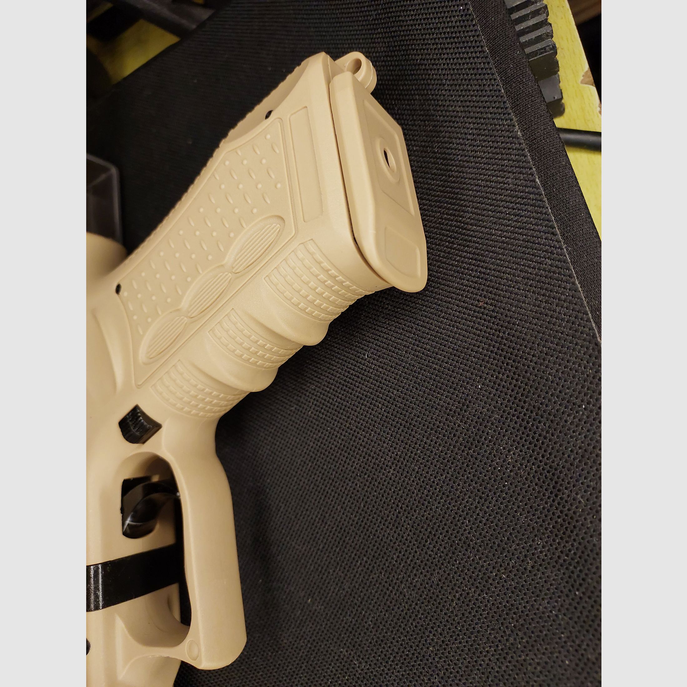 Zoraki 917 pistola de fogueo 9mm P.A.K. desierto TAN TITANSCHLITTEN (PTB 1023)