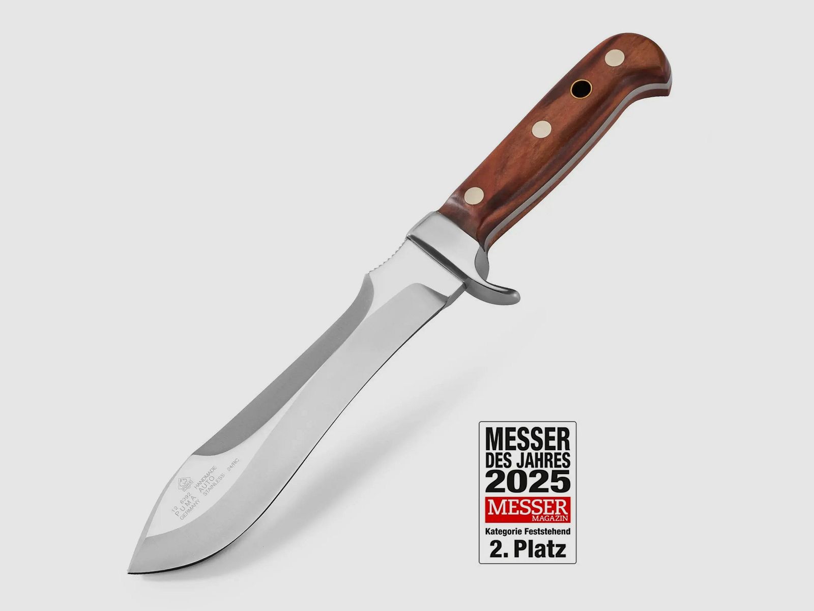 Nóż automatyczny PUMA, bez ząbków, zdjęcie 2 z 8
