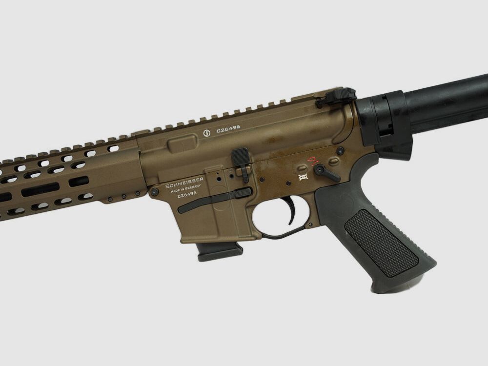 Schmeisser AR15-9 S4F 10,5" Brons