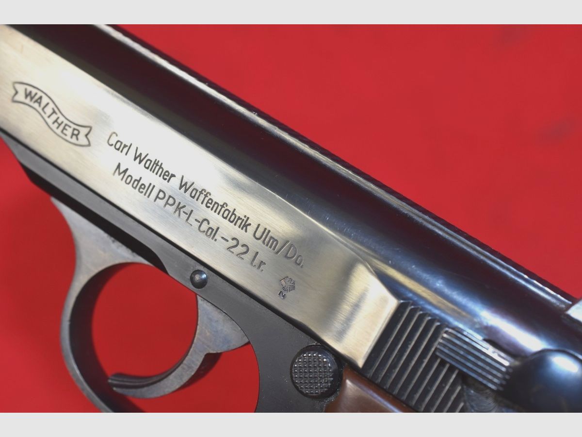#8587 PISTOLET WALTHER PPK-L (DURAL), ROK 1970, Kal. 22lr, zdjęcie 19 z 23