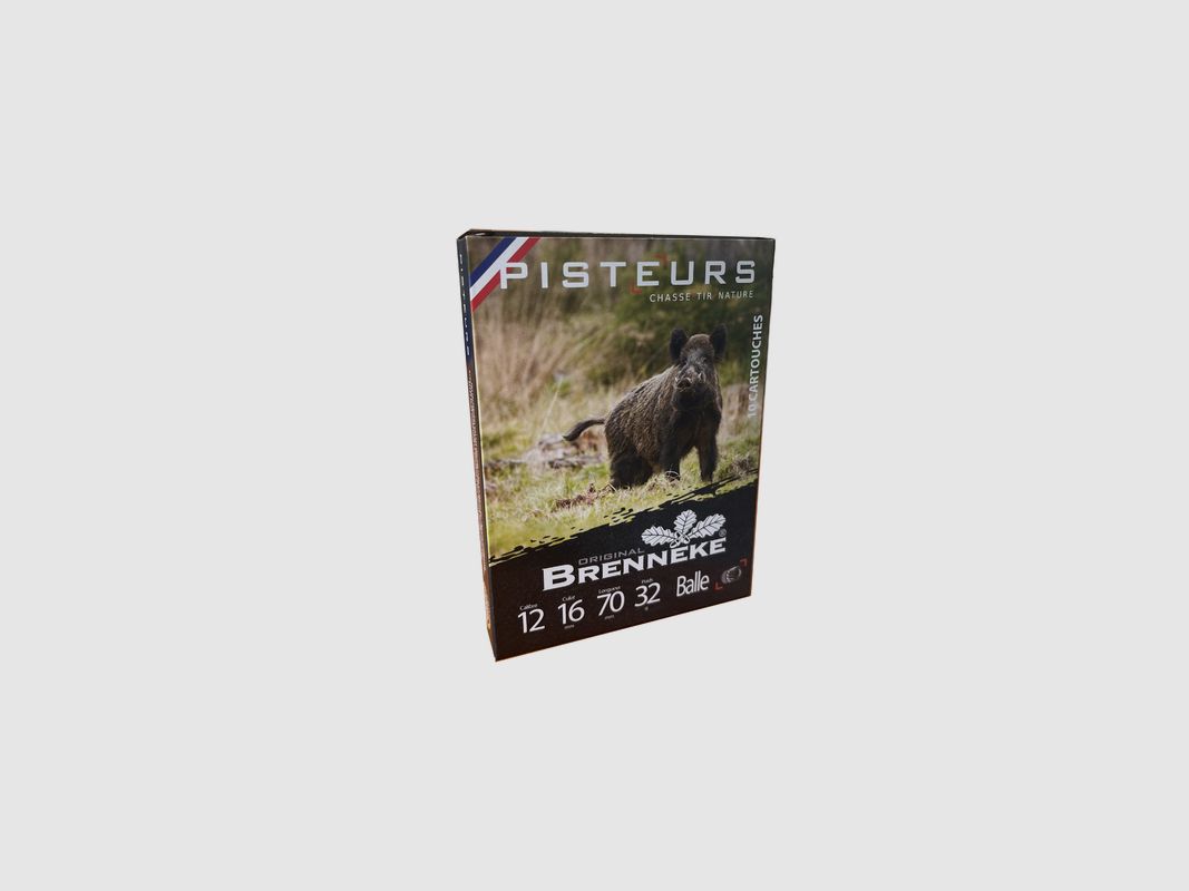 Pisteurs Brenneke Cartridge Cal.12/70mm 32G box of 10