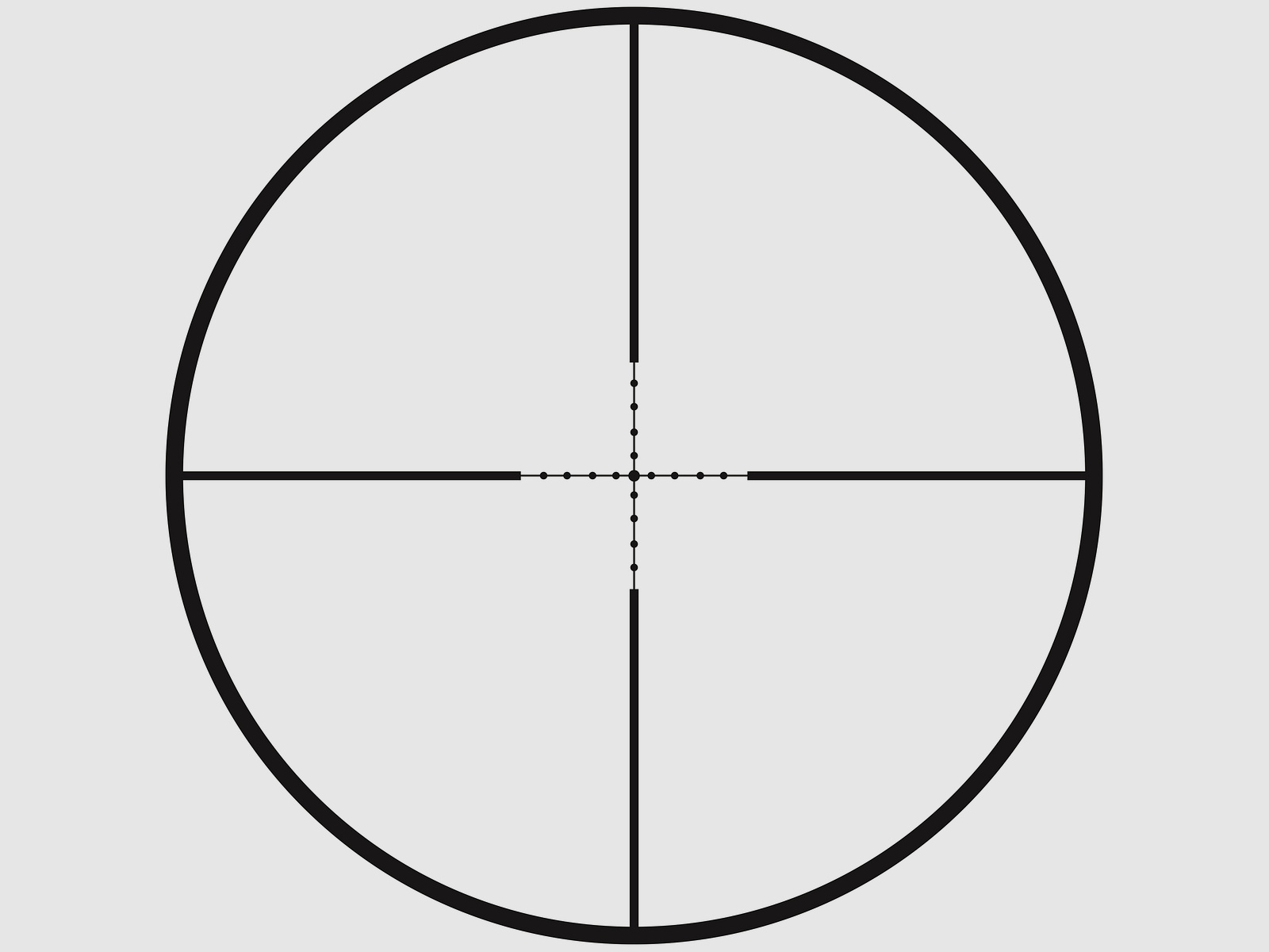 Conquest V6 5–30x50 - Mildot (43) Ballistic Turret