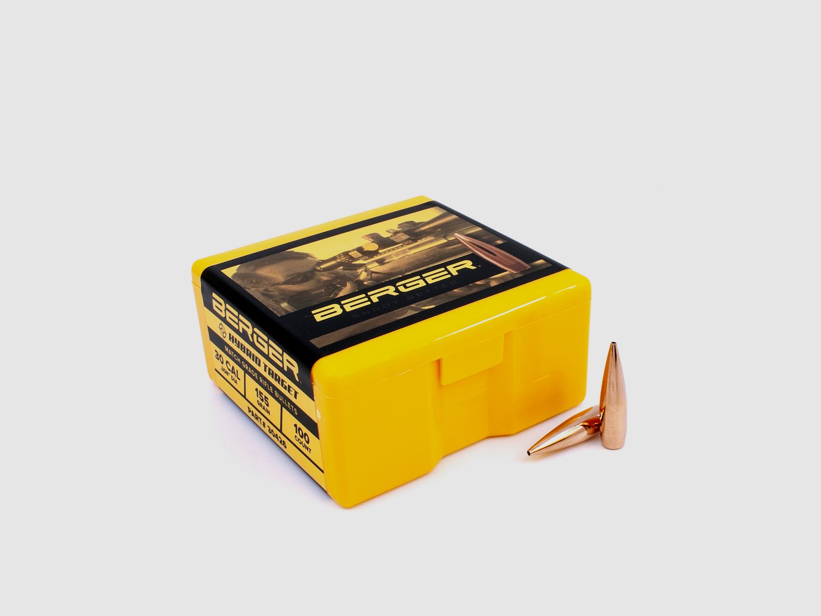 Proiettile Berger .30 Hybrid Target 155GR 500 Pezzi