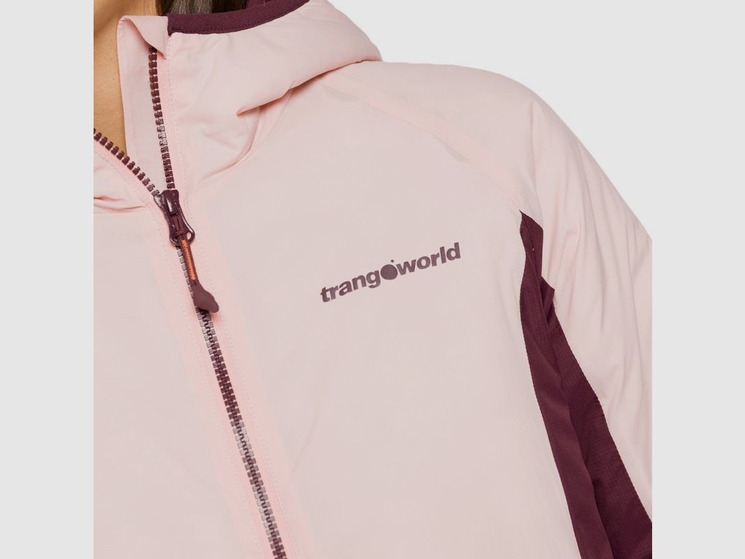 Trangoworld CHAQUETA DORVE WM ROSA/MARRON CHOCOLATE, imagen 5 de 6