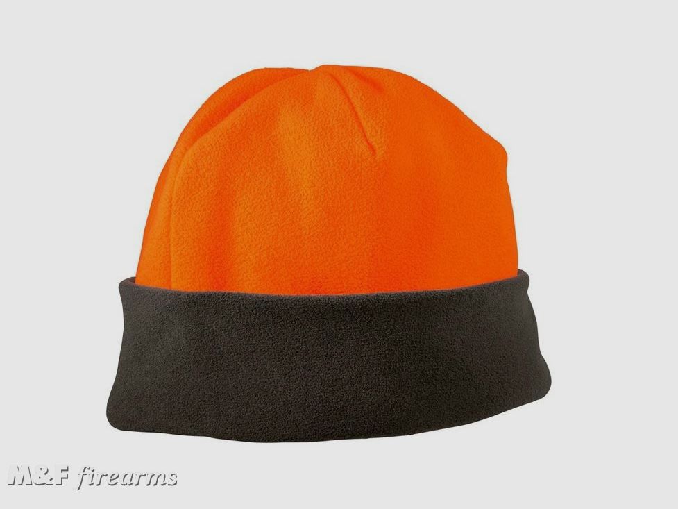 Warme und trageangenehme Wendemütze aus pillingfestem Fleece
