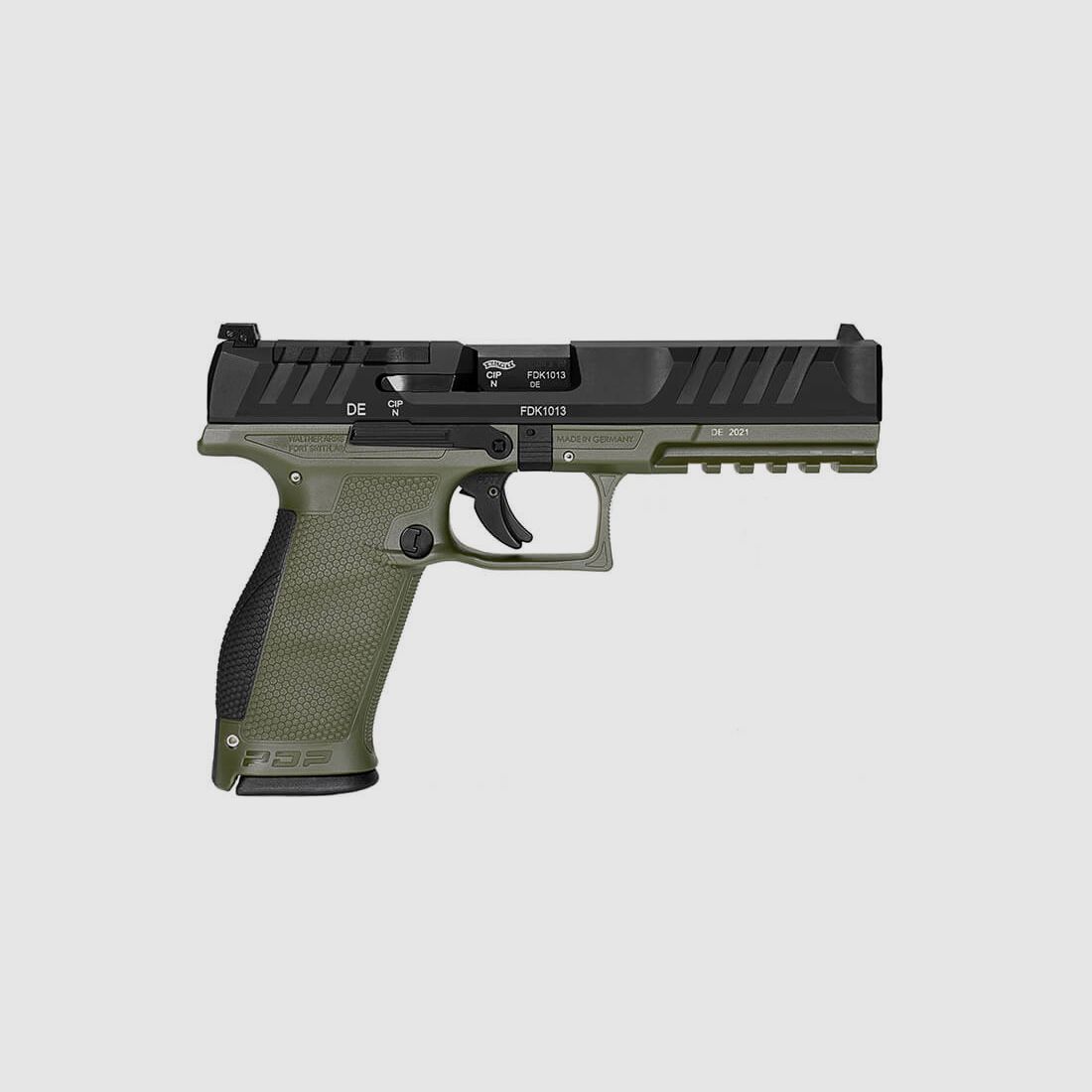 WALTHER - Pistole PDP Full Size 4,5" OR OD Green