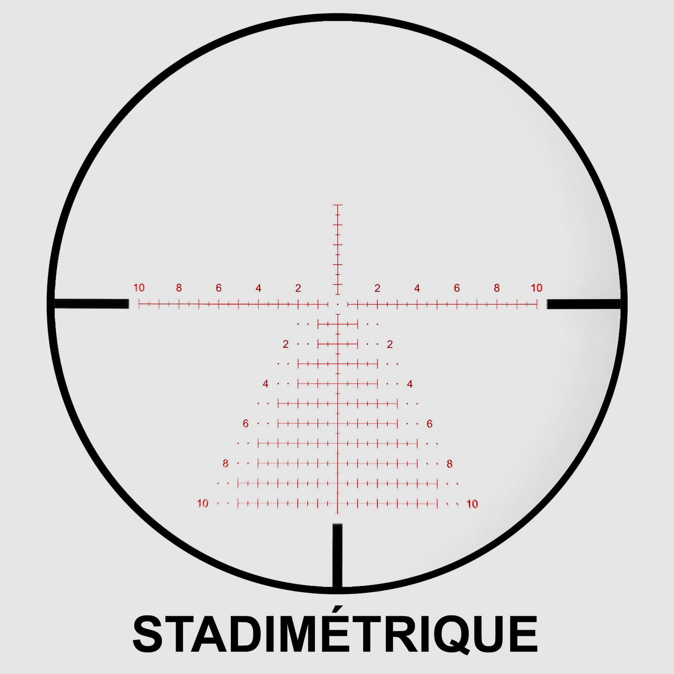 Lunette de tir MICRODOT 6-24×50 FFP MRAD illuminé, image 3 sur 3