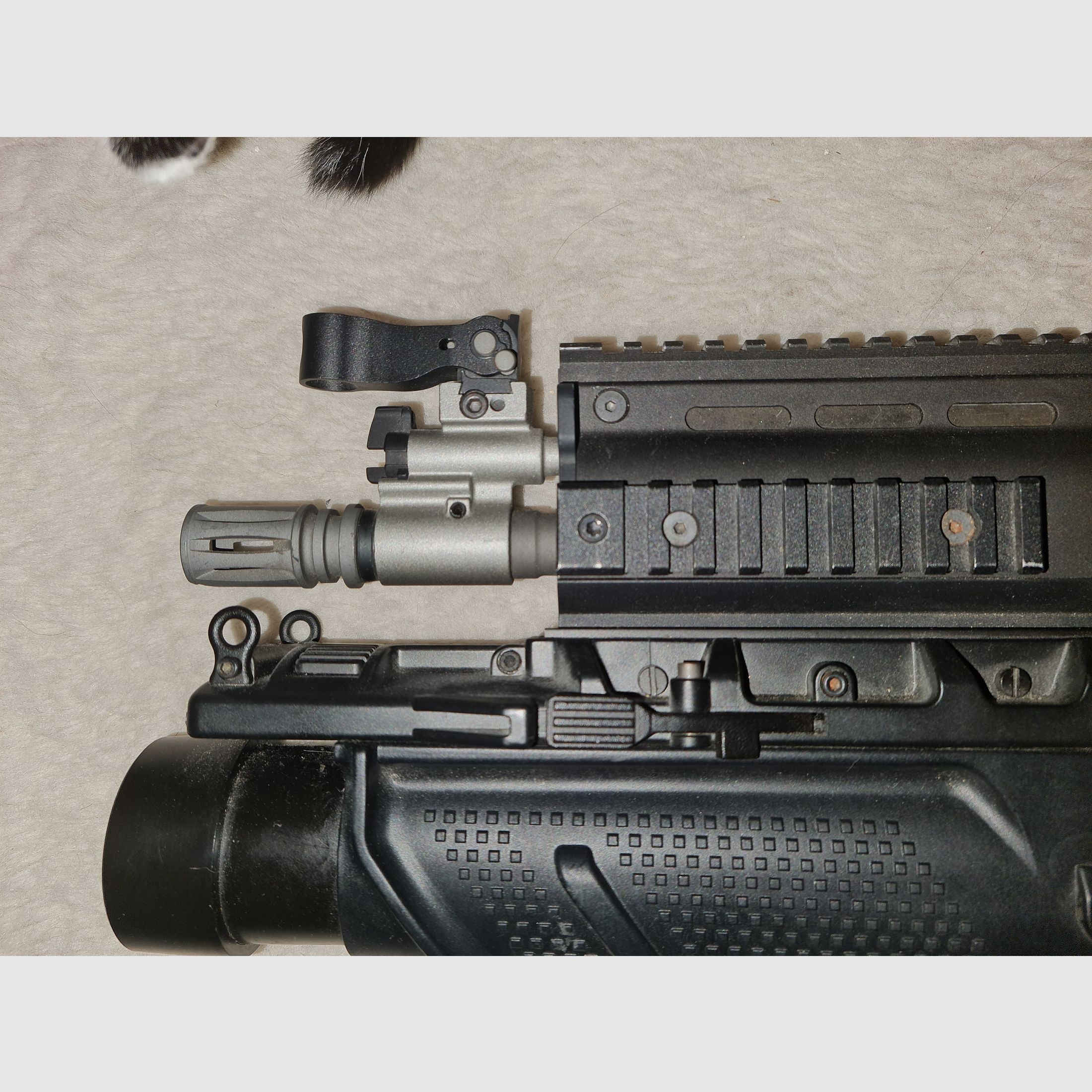 Wei-ETech FN Herstal SCAR-L Vollmetall Gas-Blow-Back 6 mm BB schwarz inclusive Umbausatz  Vollautomat, Bild 4 von 10