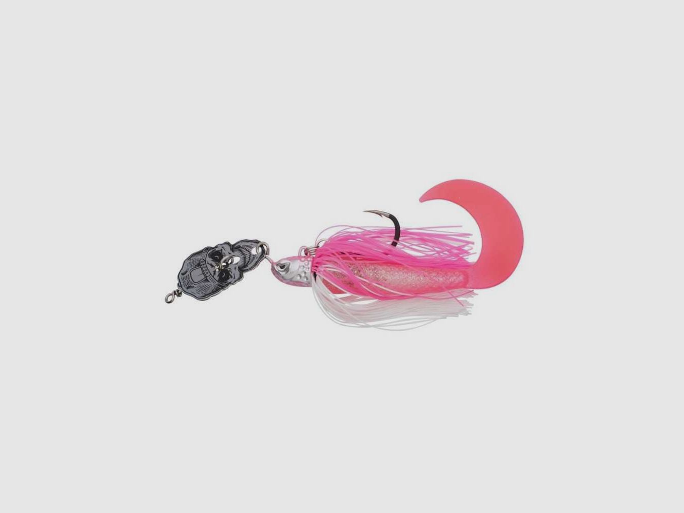 MadCat Skull Blade Jig XL 75g 7/0 Pink Fluo UV