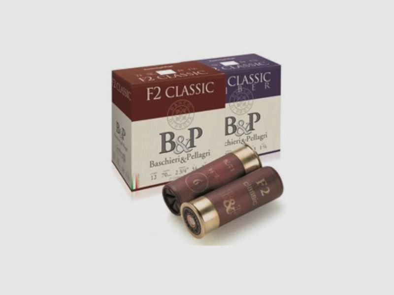 BASCHIERI & PELLAGRI – Hagelpatronen – F2 CLASSIC Lood N°8, afbeelding 1 van 4