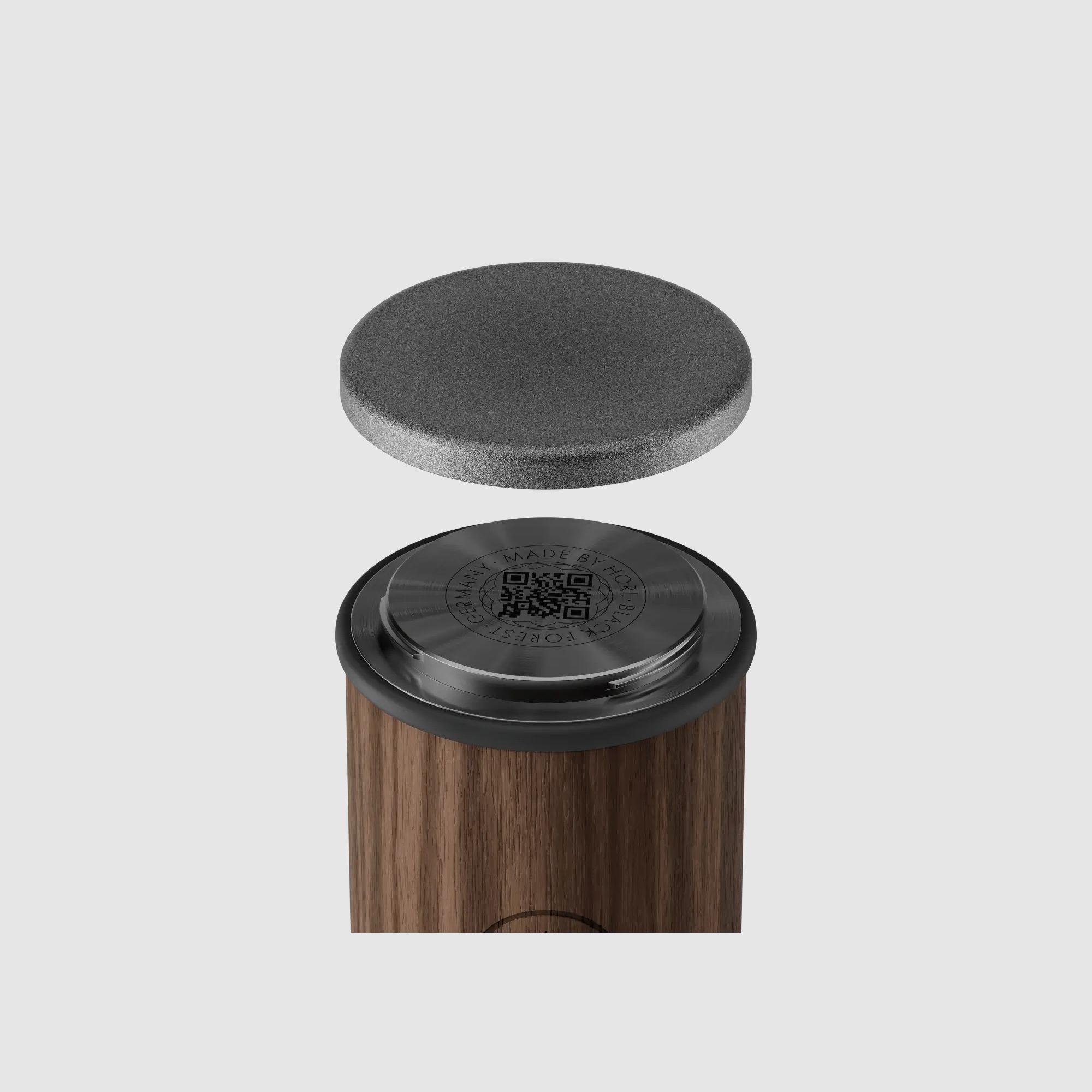 Horl 3 roller grinder walnut