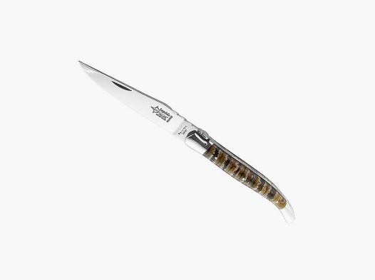 LAGUIOLE G.DAVID FORGE MOLAIRE DE MAMMOUTH 12CM MITRES INOX