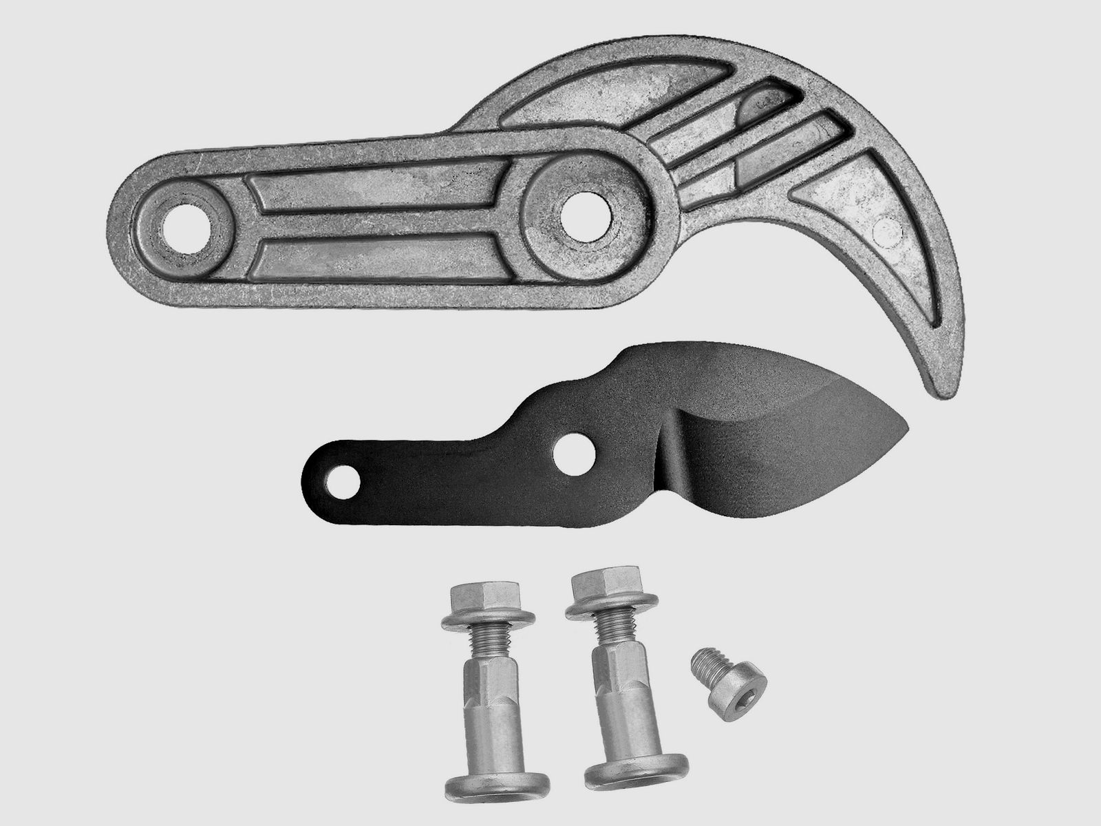 Lama di ricambio e incudine Fiskars per forbici a ingranaggio a incudine