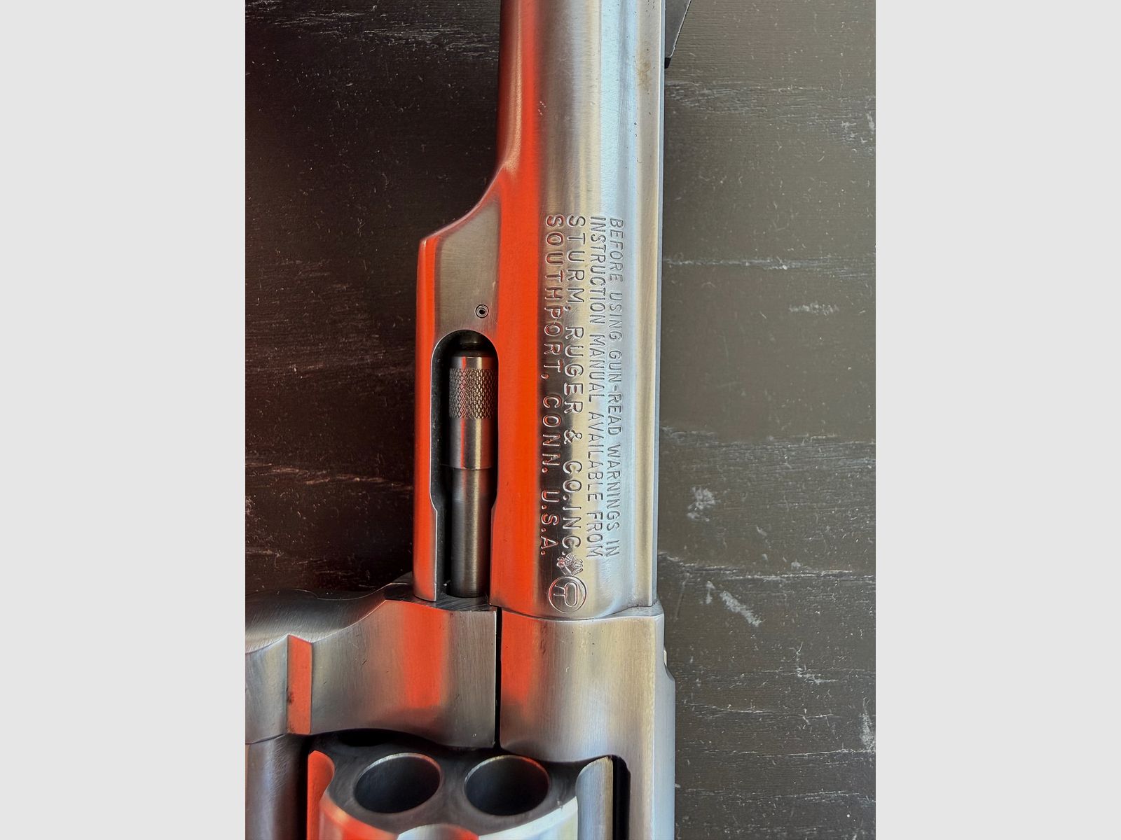 Revolver Ruger Police Service Six – Kal. .357 Magnum – 4” Lauf – inkl. Lederholster