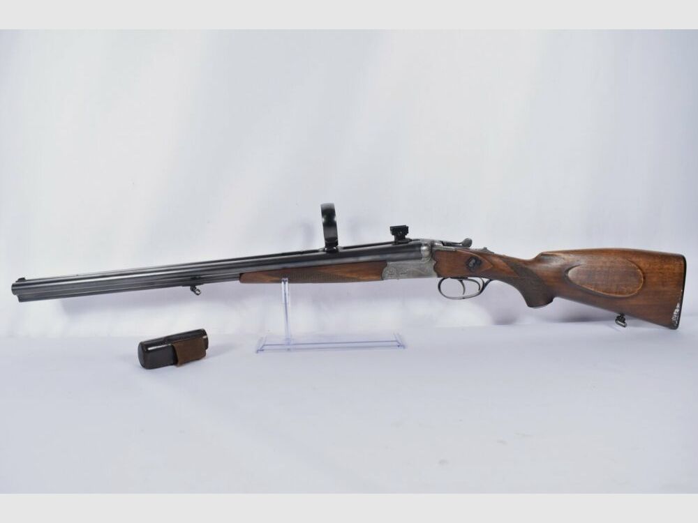 Suhler Jagdhütte ohne​ 6,5x57R,16/70 Drilling, Bild 1 von 3