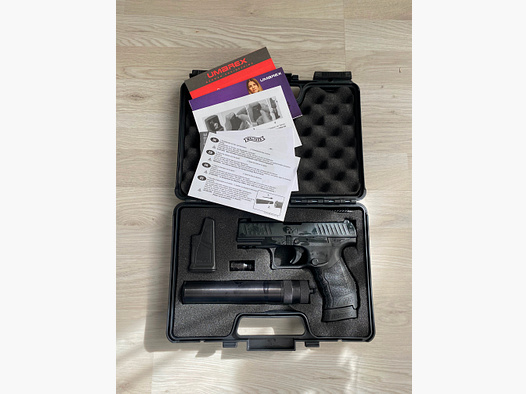 Umarex Walther PPQ M2 BLK Navy Kit 9 mm P.A.K.