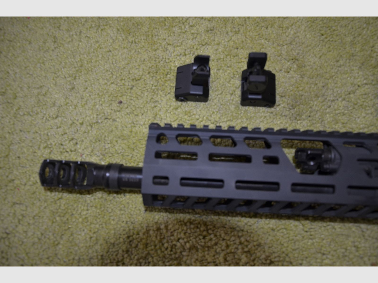 Sig Sauer 716 G2 Patrol with Geissele trigger and Magpul STR stock