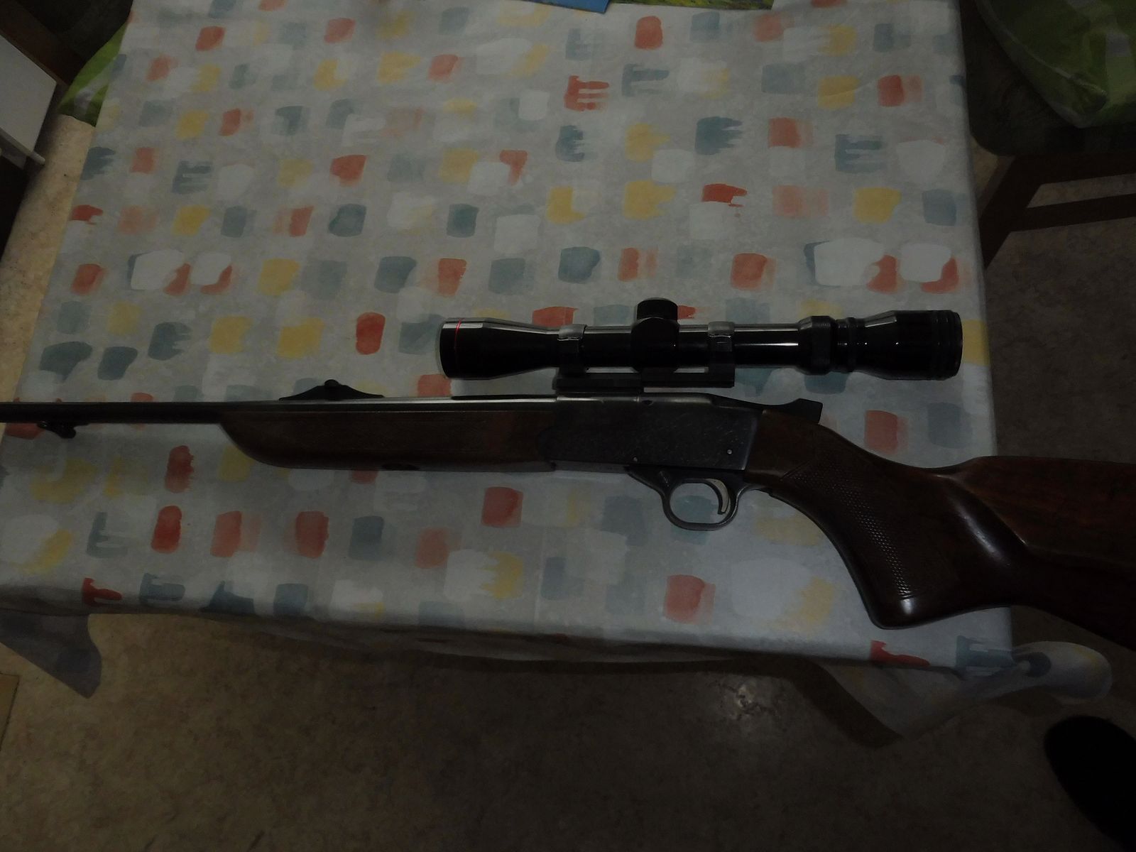 Break-action rifle ZBK Brünner Luxus Kal.222 Rem