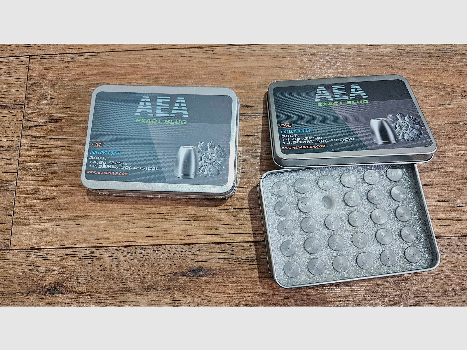 AEA Challenger Megalodon projectiles Cal .50