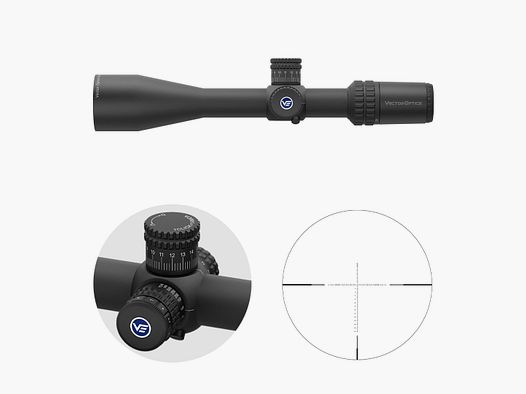Vector Optics SCFF-44 Orion Pro Max 6-24x50FFP MOA – 11mm Dovetail