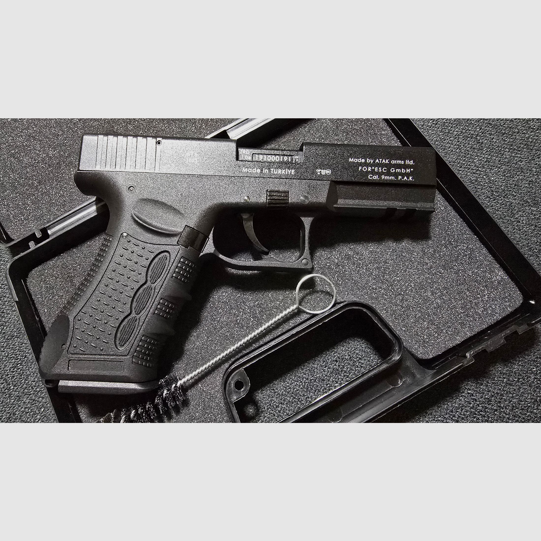 Zoraki 917 blank firing 9mm PAK New Year's Eve