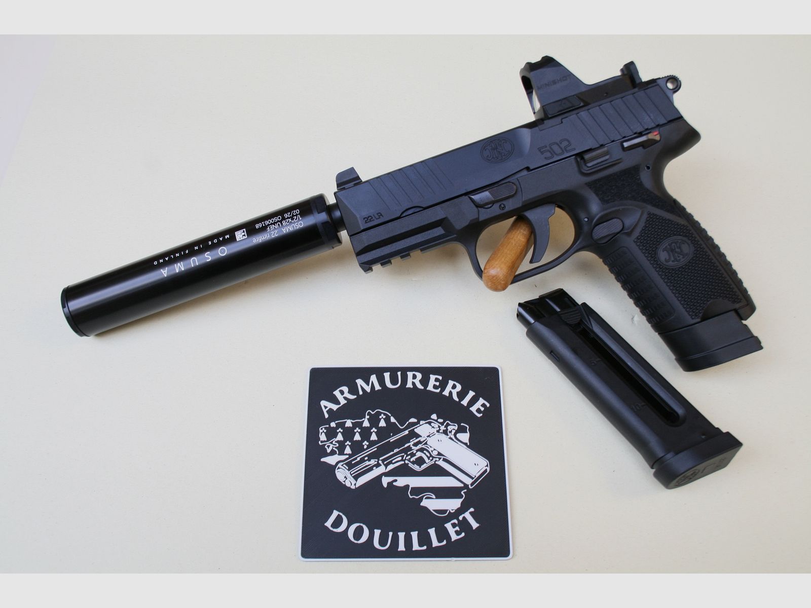 Browning FN 502 Tactical Pistool Kaliber .22lr – FDE, afbeelding 2 van 8